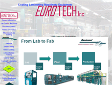 Tablet Screenshot of eurotecusa.com